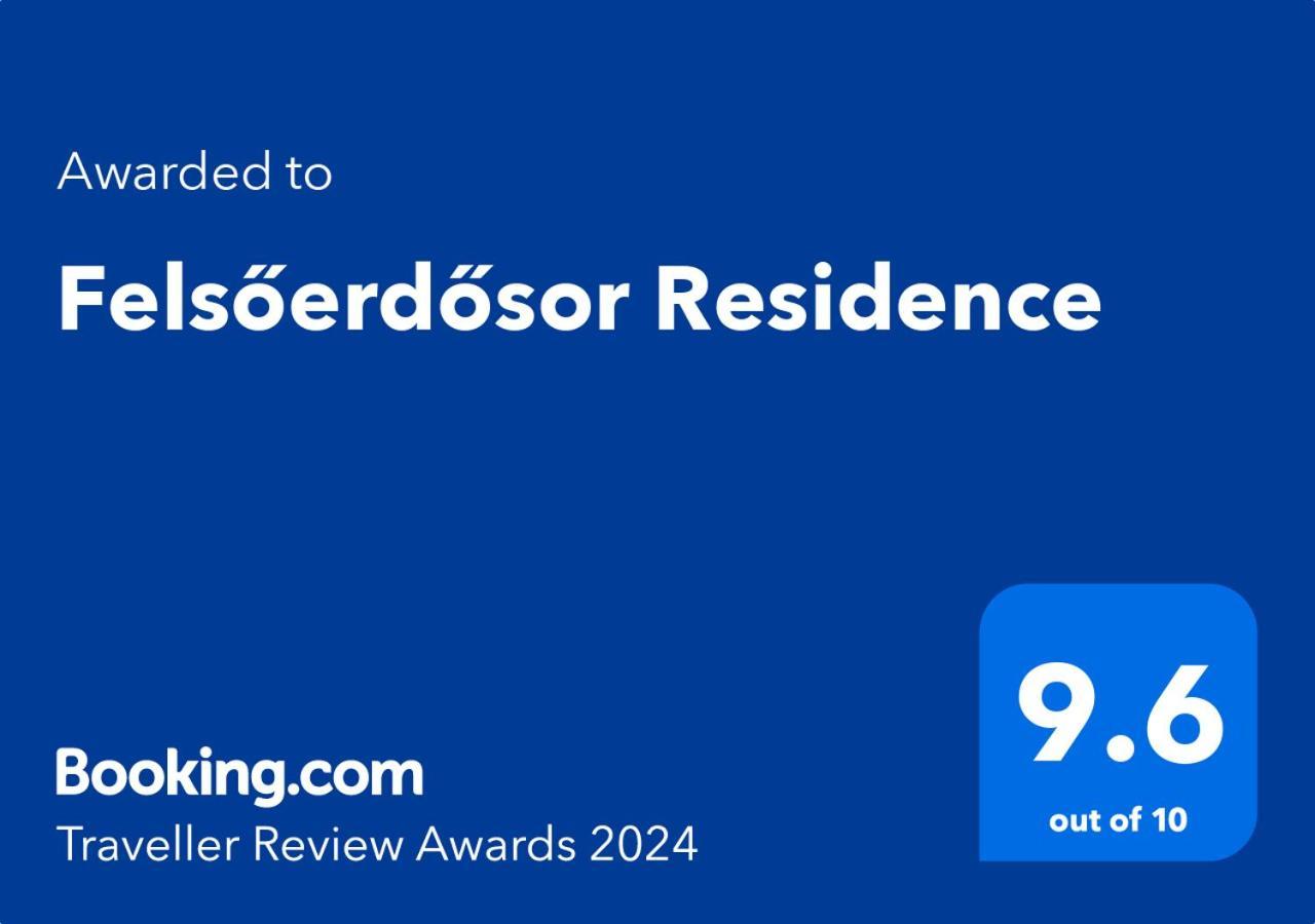 Felsoerdosor Residence Budapest Esterno foto